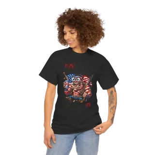 T-Shirt 002 Person 1 Black